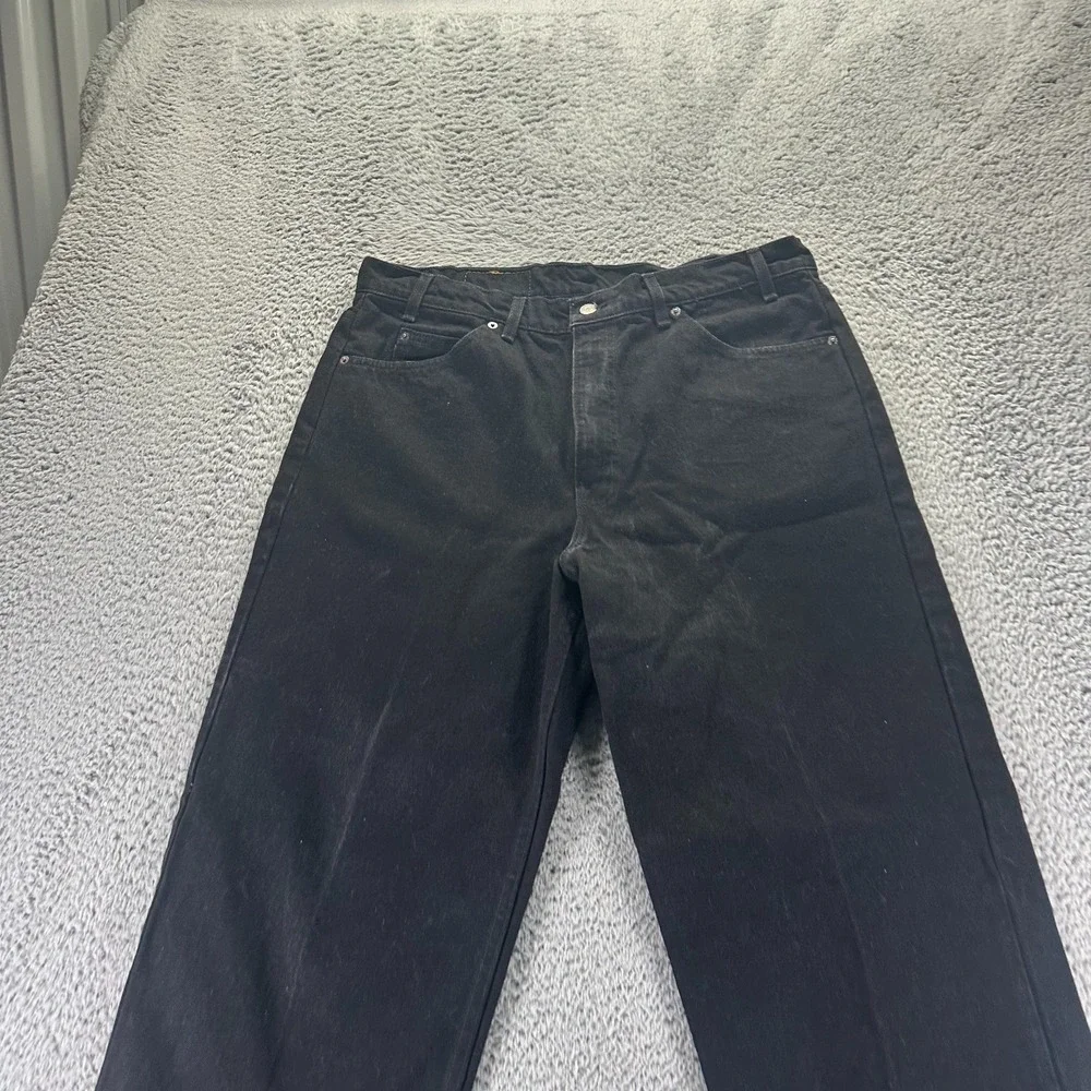 Vintage‎ Levi's 550 Orange Tab Jeans Mens 38x35 Black Denim Straight Relaxed USA